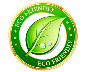 environmentally friendly cleaning company badge